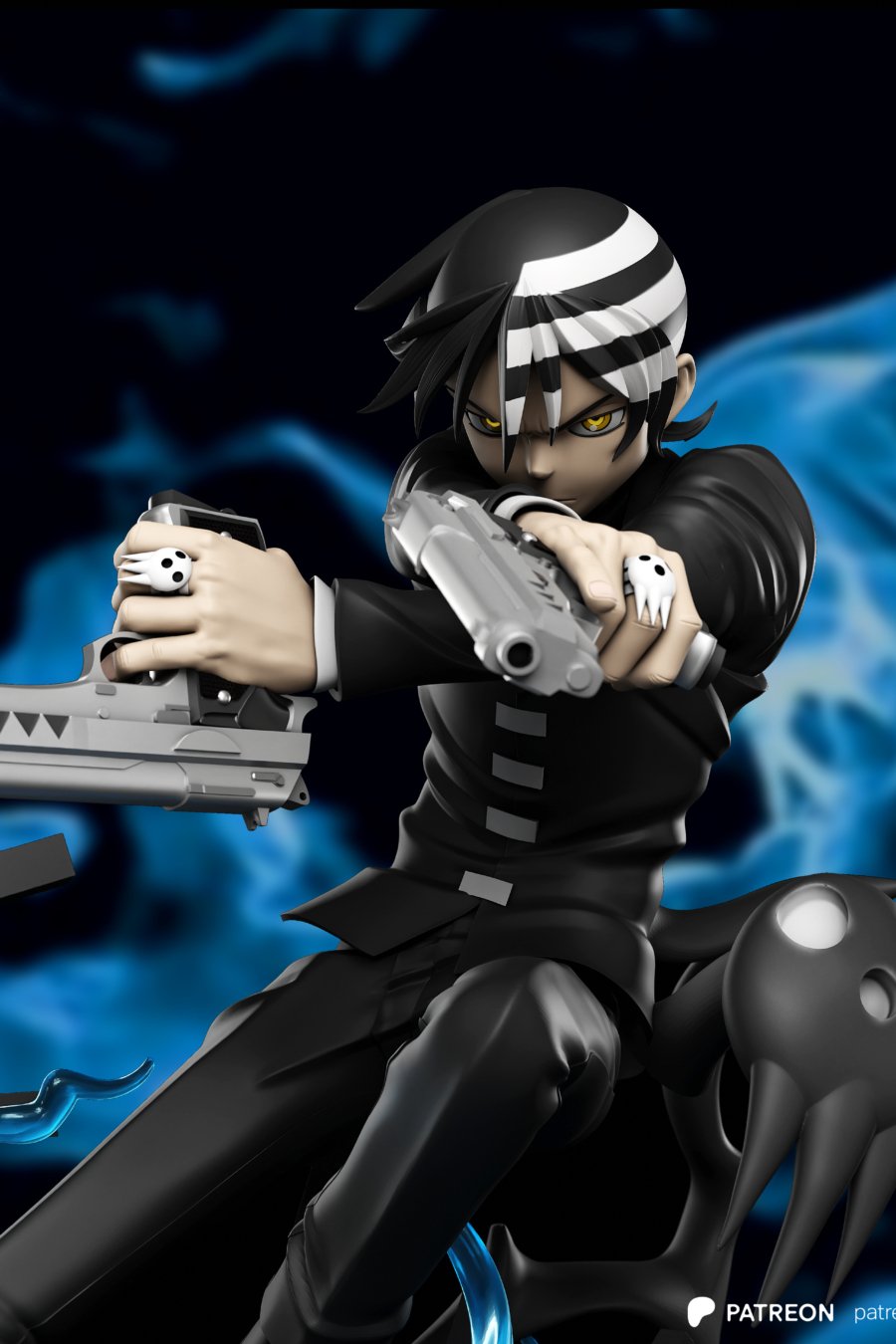 Death the Kid de cerca