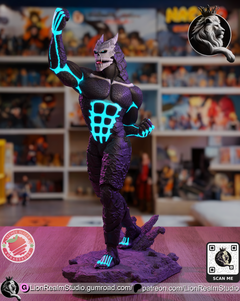 Kafka Kaiju Form - Kaiju No. 8 - STL Files