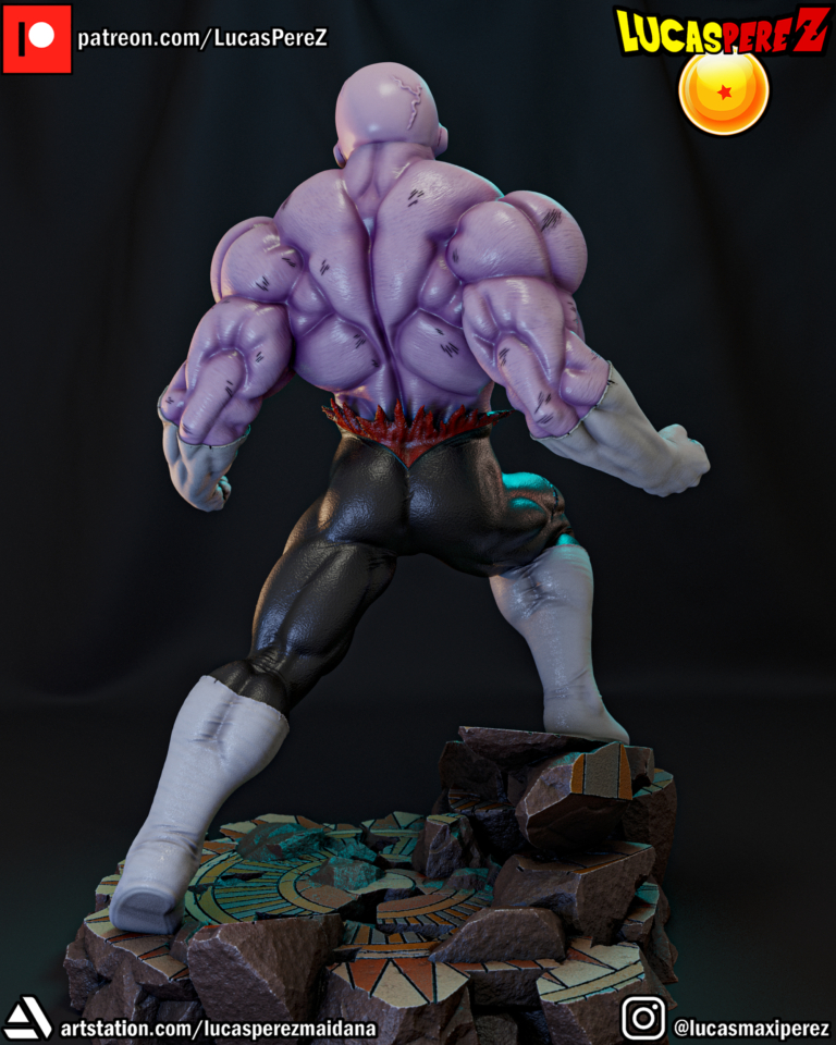 Jiren + Busto - Dragon Ball - STL Files - STL Forge