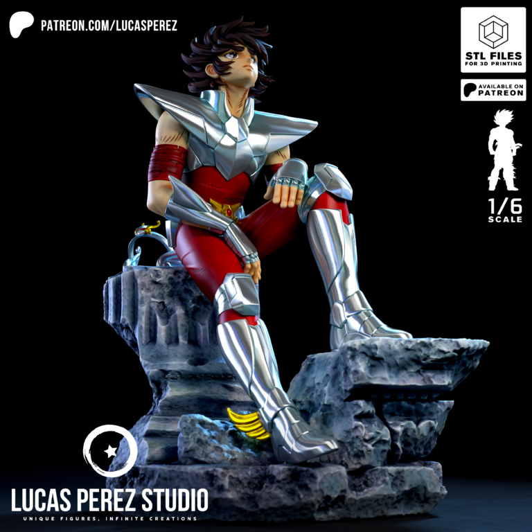 Seiya de Pegaso 2 - Saint Seiya - STL Files