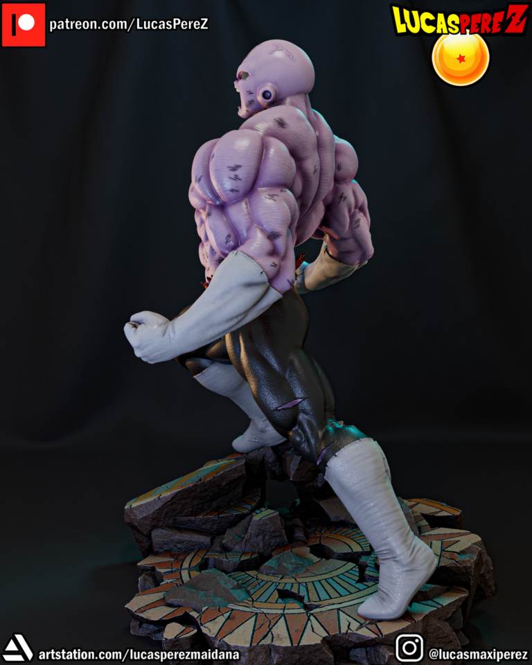 Jiren + Busto - Dragon Ball - STL Files - STL Forge