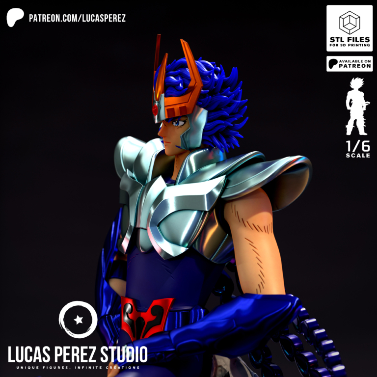 Ikki de Fenix - Saint Seiya - STL Files