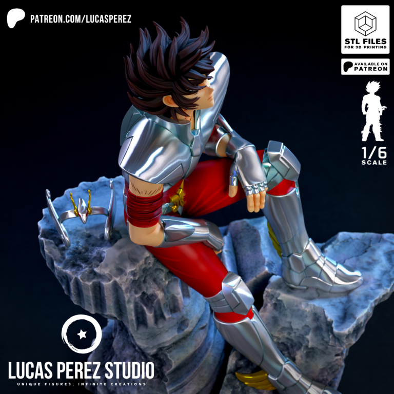 Seiya de Pegaso 2 - Saint Seiya - STL Files
