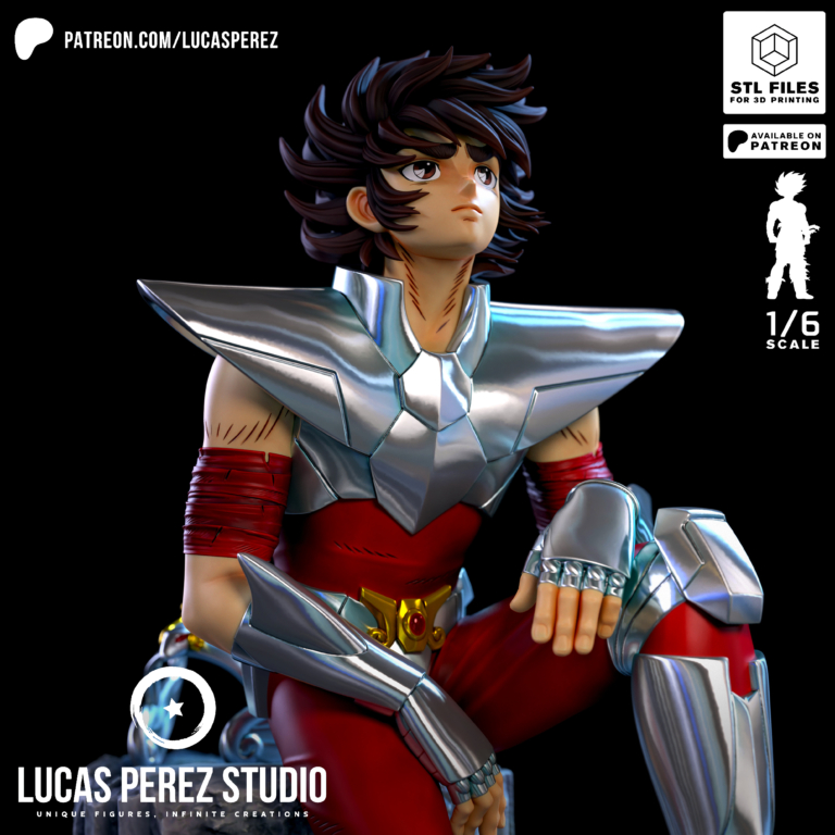 Seiya de Pegaso 2 - Saint Seiya - STL Files