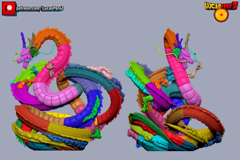 Shenron - Dragon Ball - STL Files