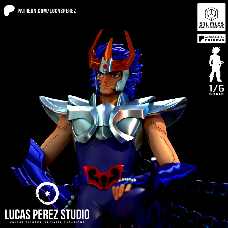Ikki de Fenix - Saint Seiya - STL Files