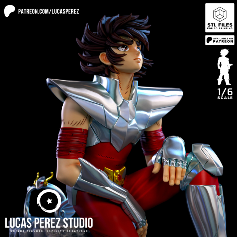 Seiya de Pegaso 2 - Saint Seiya - STL Files