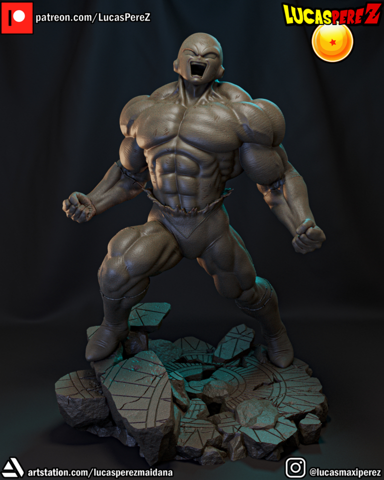 Jiren + Busto - Dragon Ball - STL Files - STL Forge