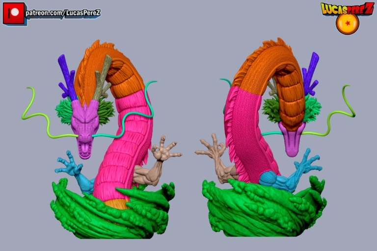 Shenron - Dragon Ball - STL Files