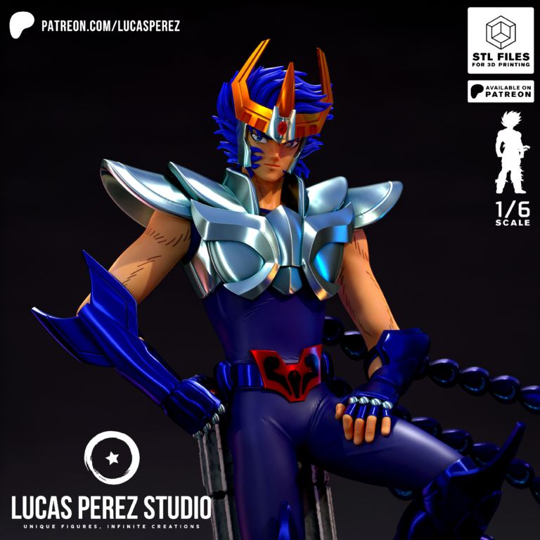 Ikki de Fenix - Saint Seiya - STL Files