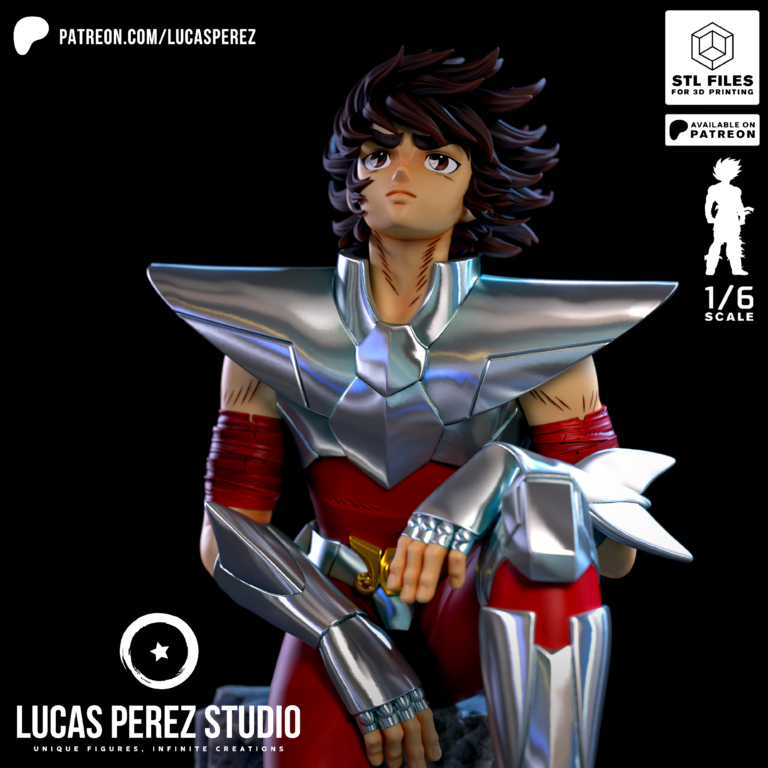 Seiya de Pegaso 2 - Saint Seiya - STL Files