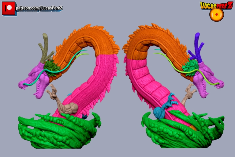 Shenron - Dragon Ball - STL Files
