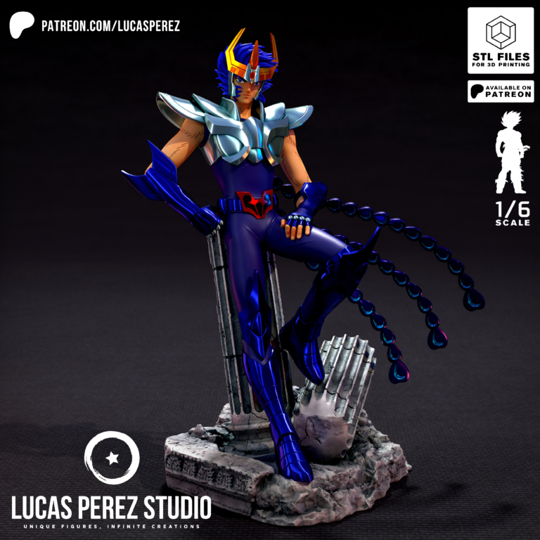 Ikki de Fenix - Saint Seiya - STL Files