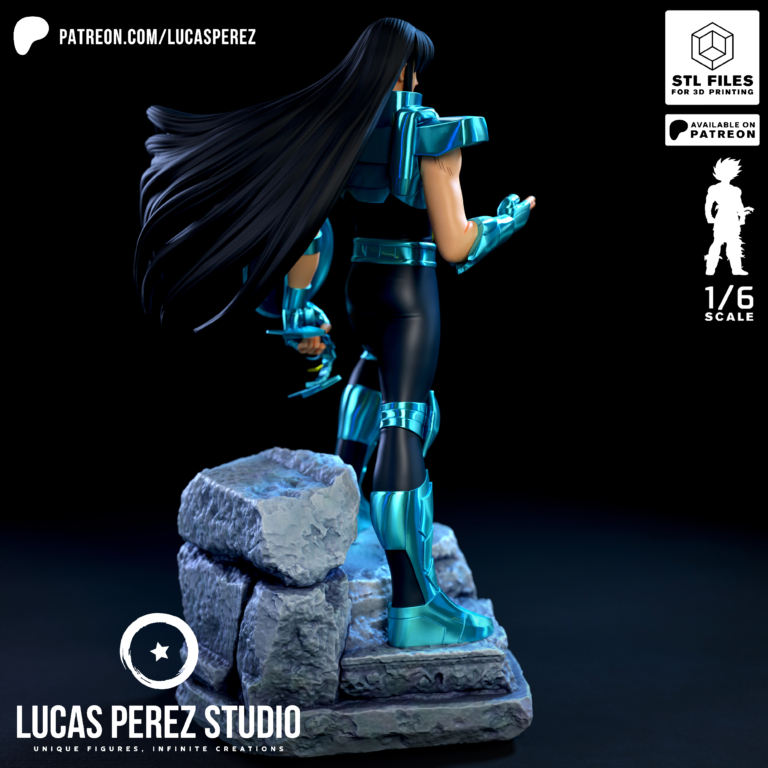 Shiryū de Dragón - Saint Seiya - STL Files