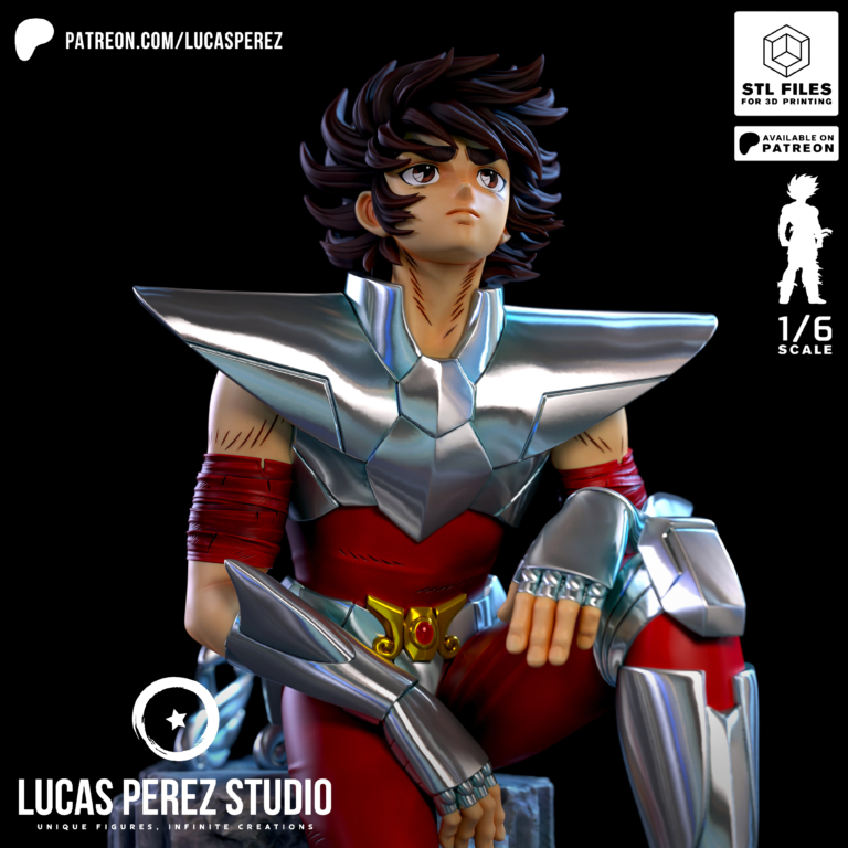 Seiya de Pegaso 2 - Saint Seiya - STL Files