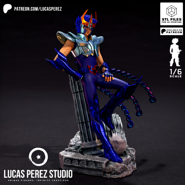 Ikki de Fenix - Saint Seiya - STL Files