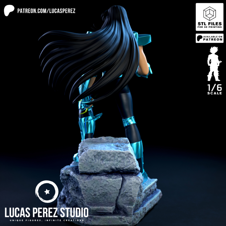 Shiryū de Dragón - Saint Seiya - STL Files