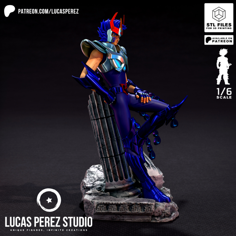 Ikki de Fenix - Saint Seiya - STL Files