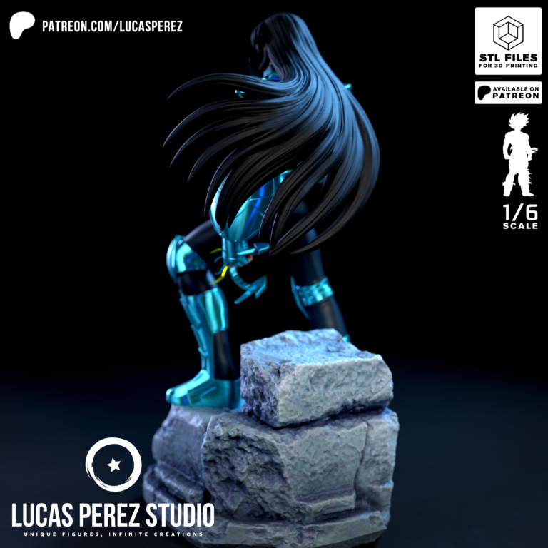 Shiryū de Dragón - Saint Seiya - STL Files
