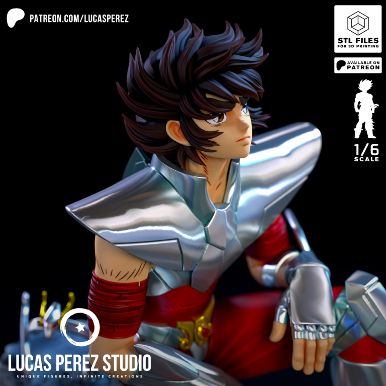 Seiya de Pegaso 2 - Saint Seiya - STL Files