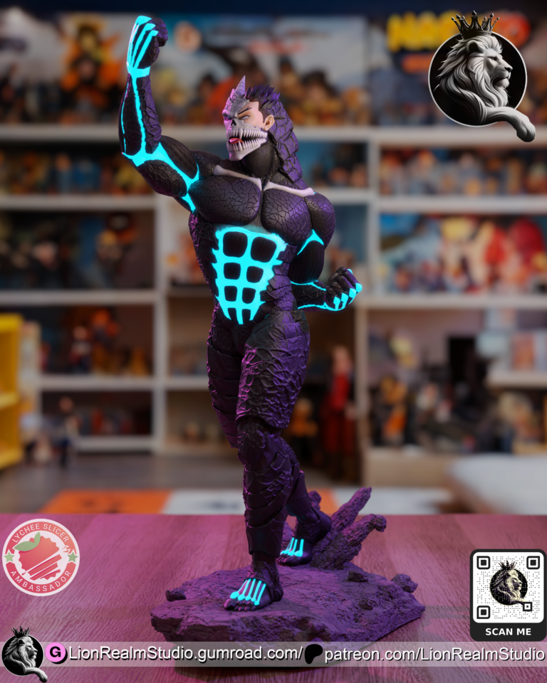 Kafka Kaiju Form - Kaiju No. 8 - STL Files