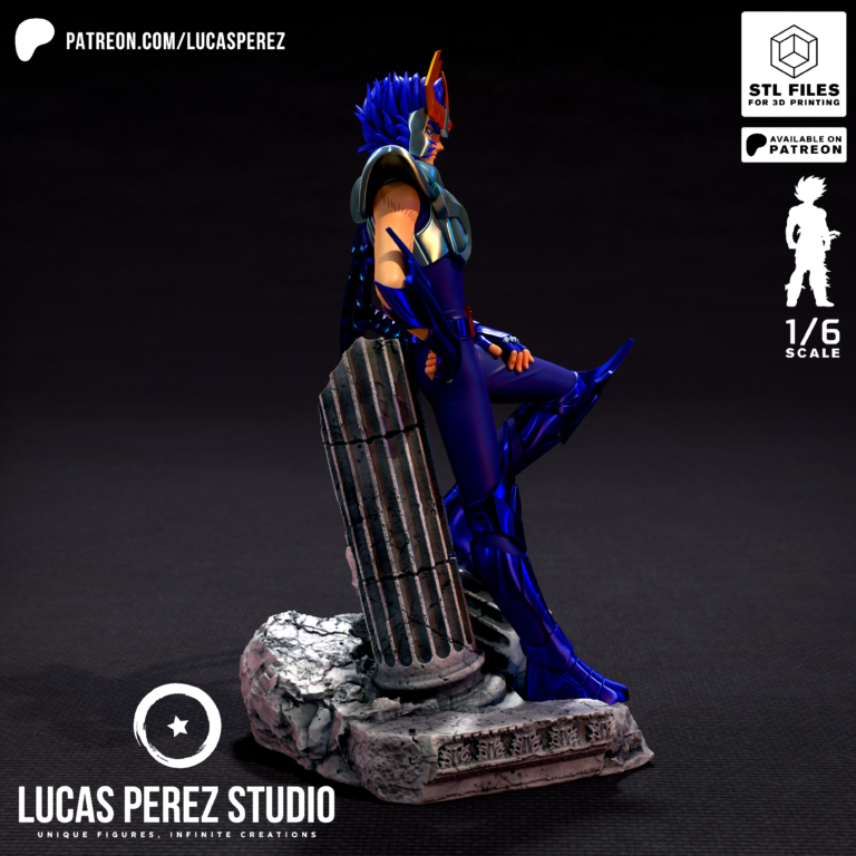 Ikki de Fenix - Saint Seiya - STL Files