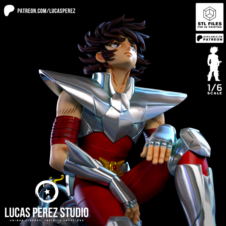 Seiya de Pegaso 2 - Saint Seiya - STL Files