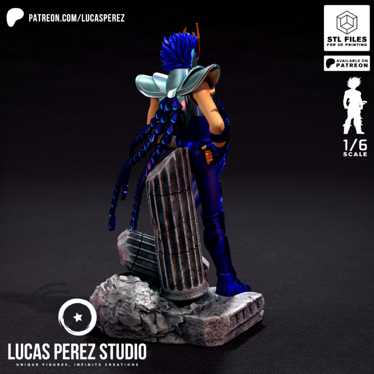 Ikki de Fenix - Saint Seiya - STL Files