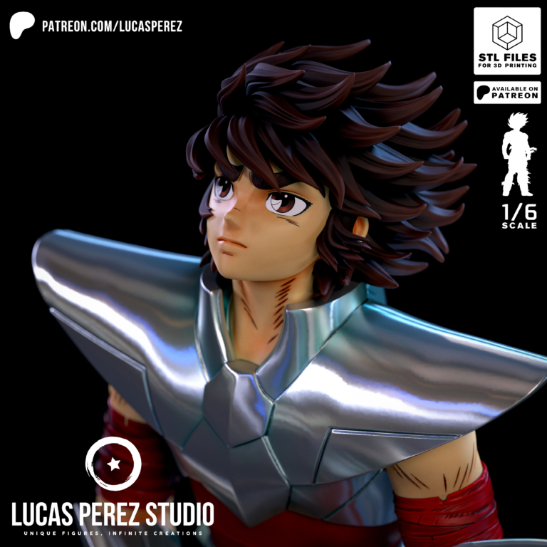 Seiya de Pegaso 2 - Saint Seiya - STL Files