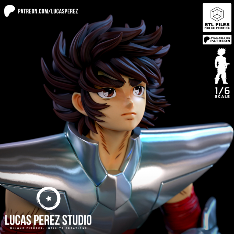 Seiya de Pegaso 2 - Saint Seiya - STL Files