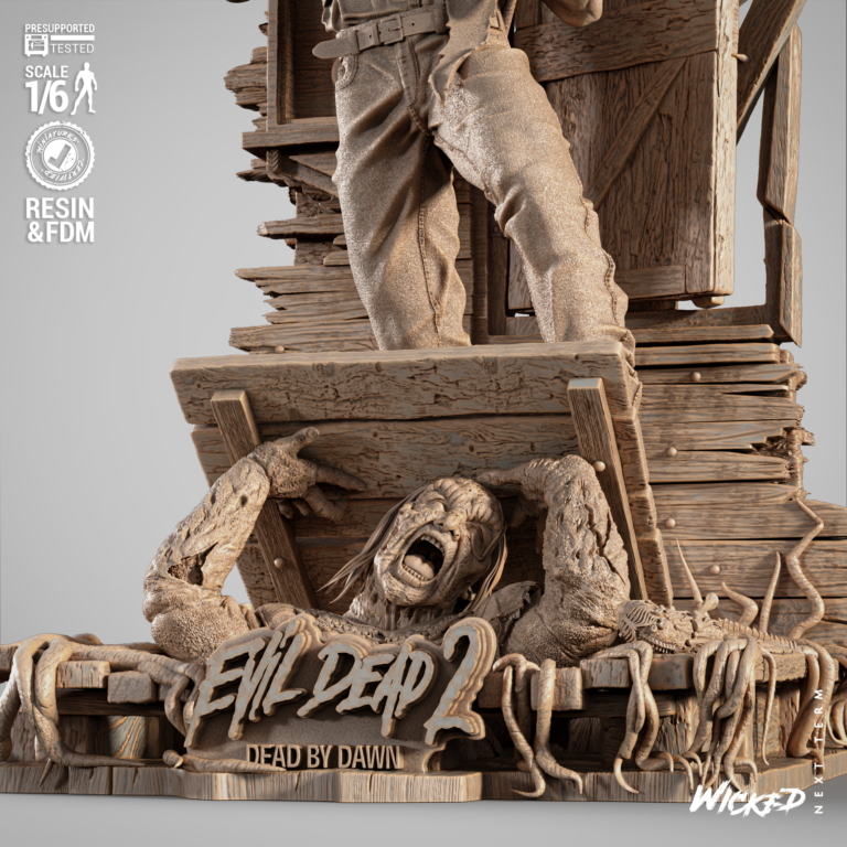 Ash J. Williams + Bust + Extras - Ash vs Evil Dead - STL Files