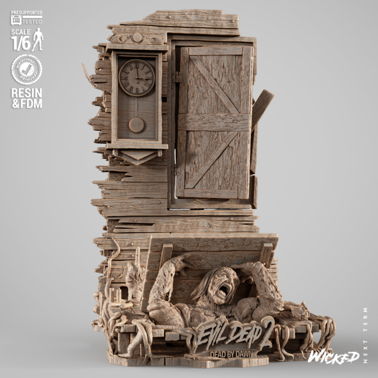 Ash J. Williams + Bust + Extras - Ash vs Evil Dead - STL Files