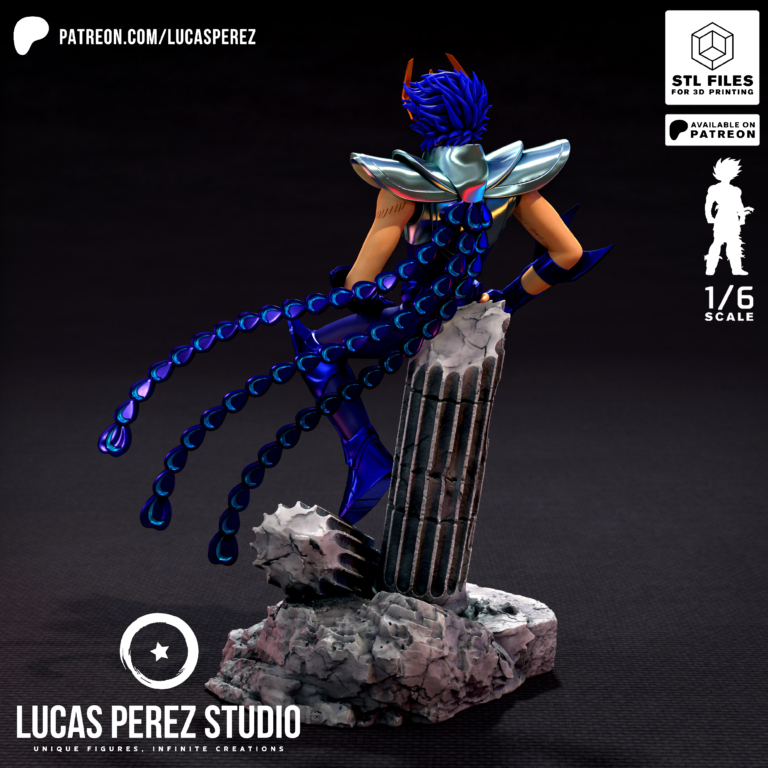 Ikki de Fenix - Saint Seiya - STL Files