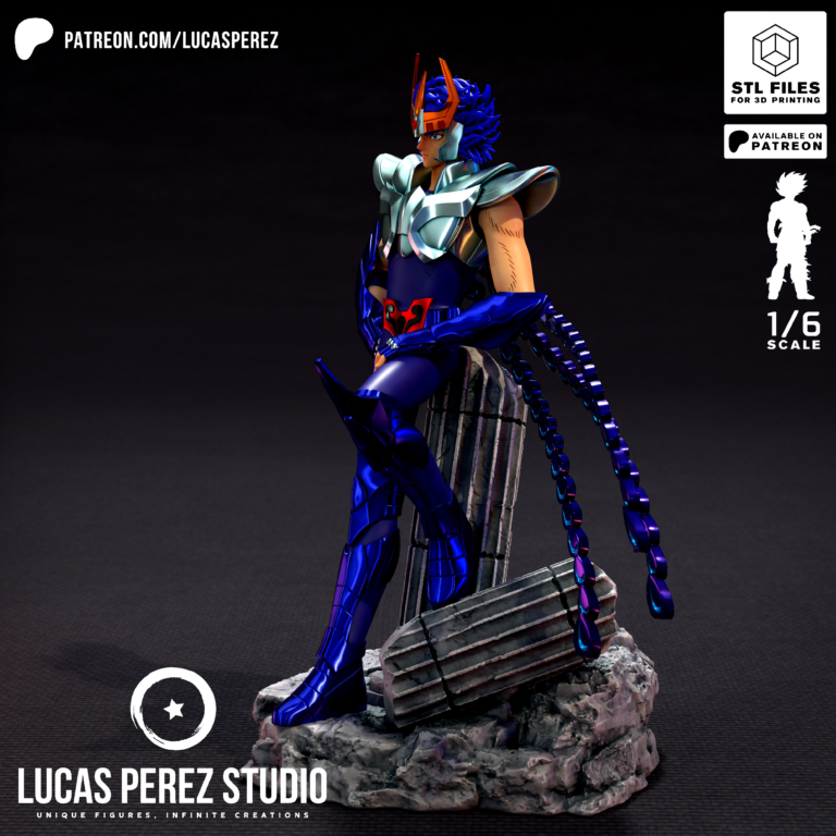 Ikki de Fenix - Saint Seiya - STL Files