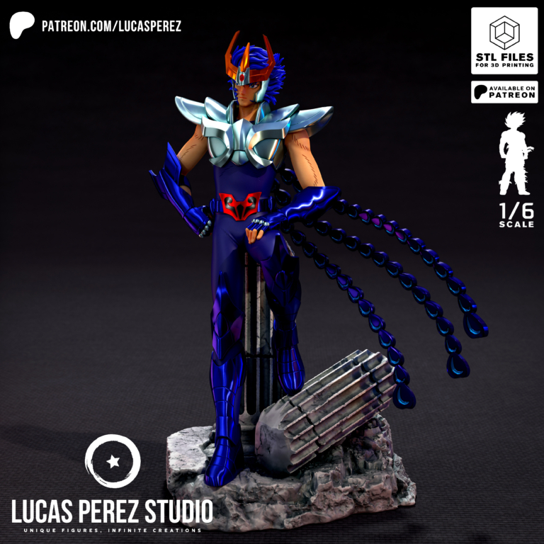 Ikki de Fenix - Saint Seiya - STL Files