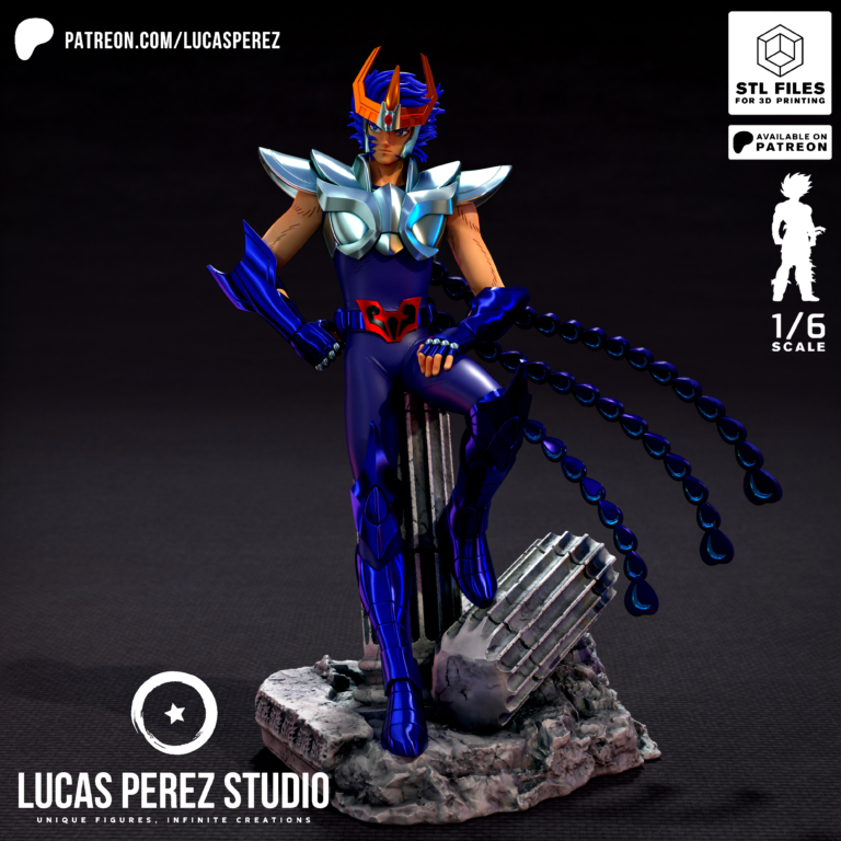 Ikki de Fenix - Saint Seiya - STL Files