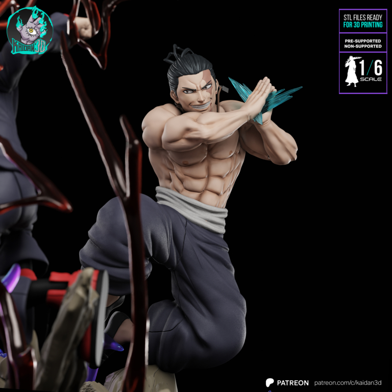 Yuji x Todo vs Mahito Diorama - Jujutsu Kaisen