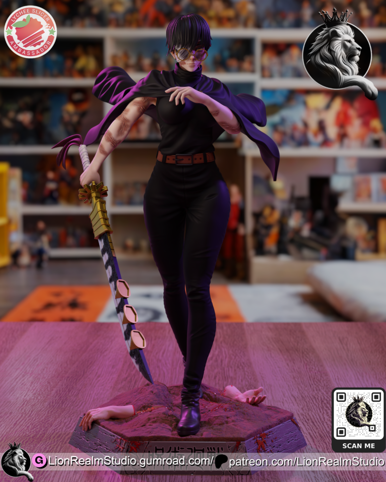 Maki Zen'in + Extras - Jujutsu Kaisen - STL Files