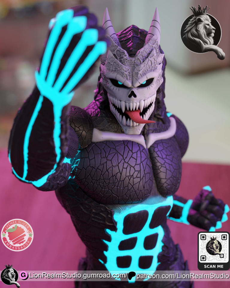 Kafka Kaiju Form - Kaiju No. 8 - STL Files