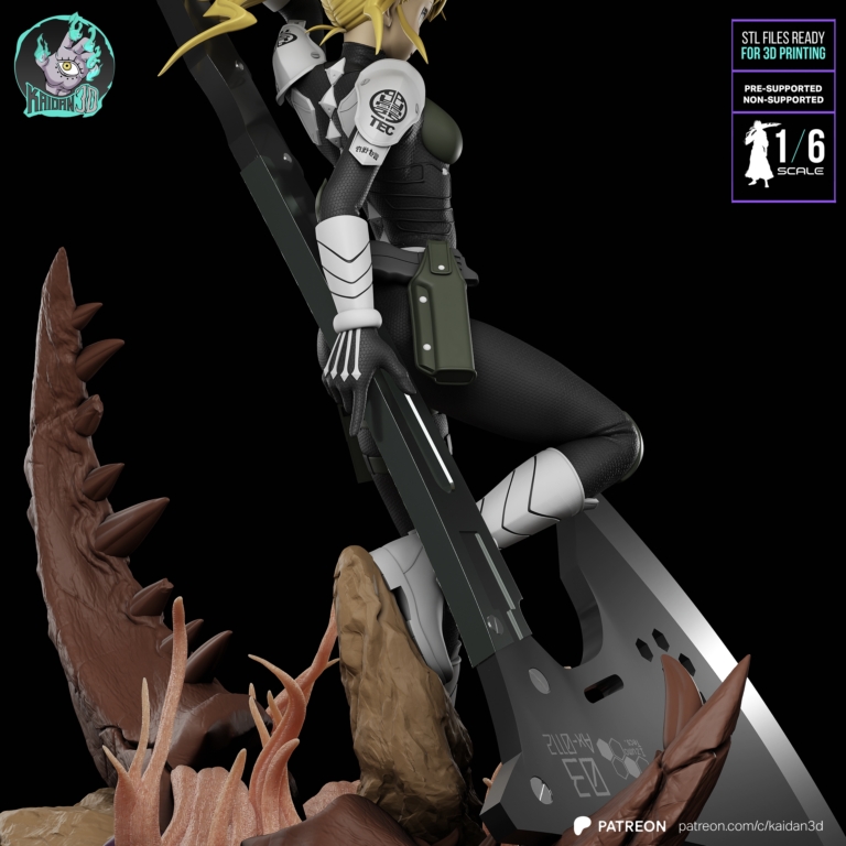 Kikoru Shinomiya - Kaiju No. 8 - STL Files - STL Forge
