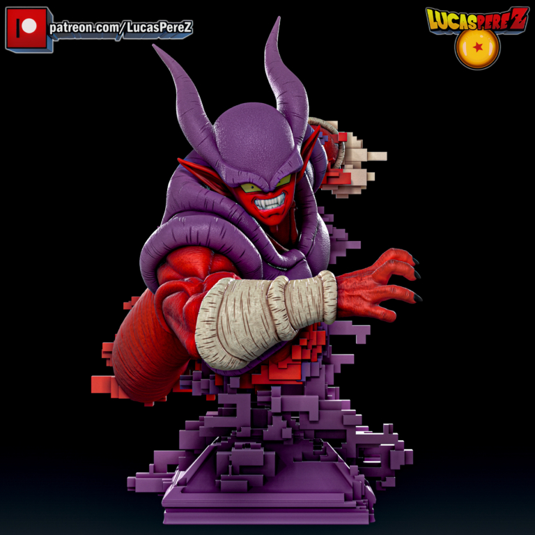 Janemba + Bust + Extras - Dragon Ball