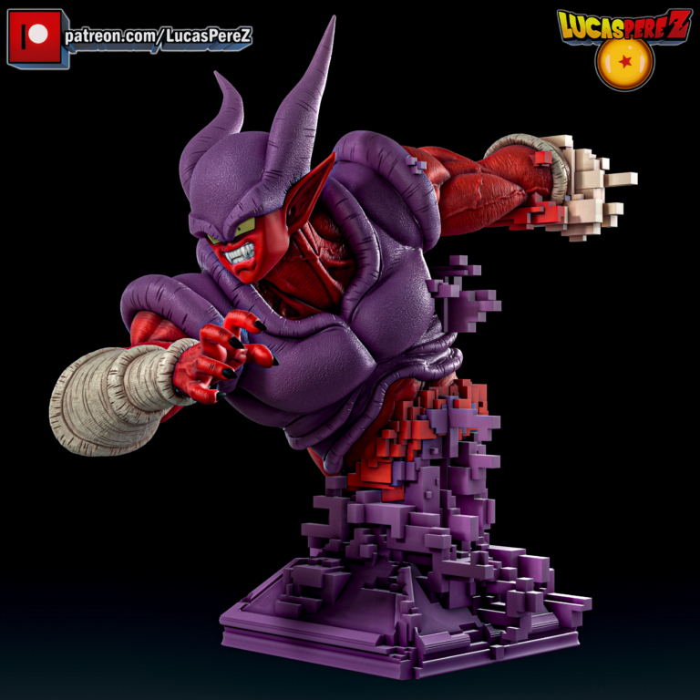 Janemba + Bust + Extras - Dragon Ball