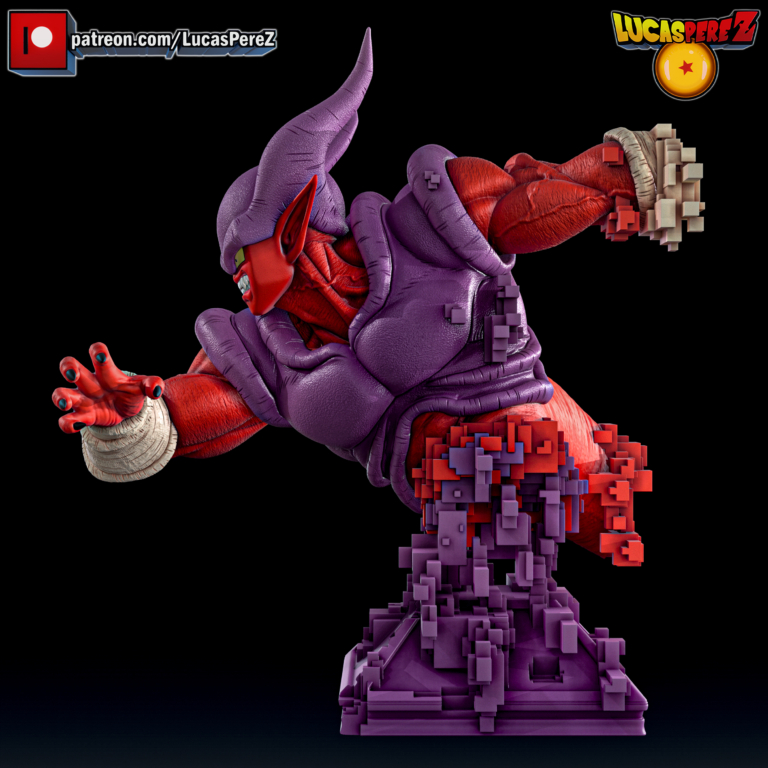 Janemba + Bust + Extras - Dragon Ball