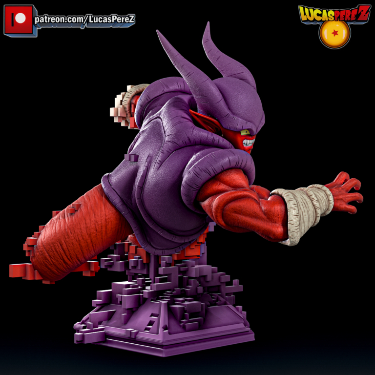 Janemba + Bust + Extras - Dragon Ball