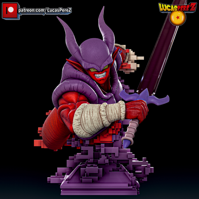 Janemba + Bust + Extras - Dragon Ball