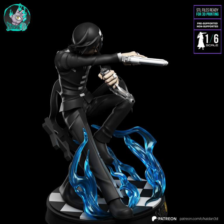 Death the Kid - Soul Eater - STL Files - STL Forge