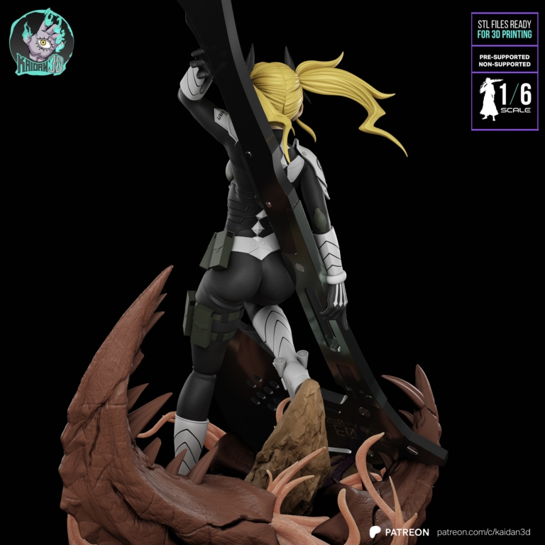 Kikoru Shinomiya - Kaiju No. 8 - STL Files - STL Forge