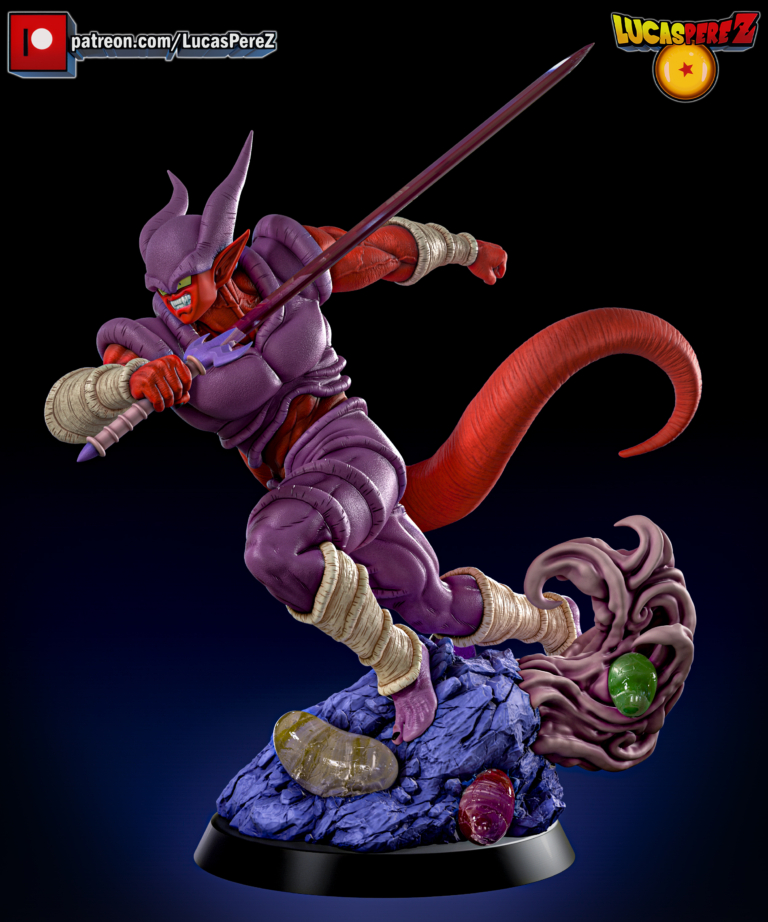 Janemba + Bust + Extras - Dragon Ball