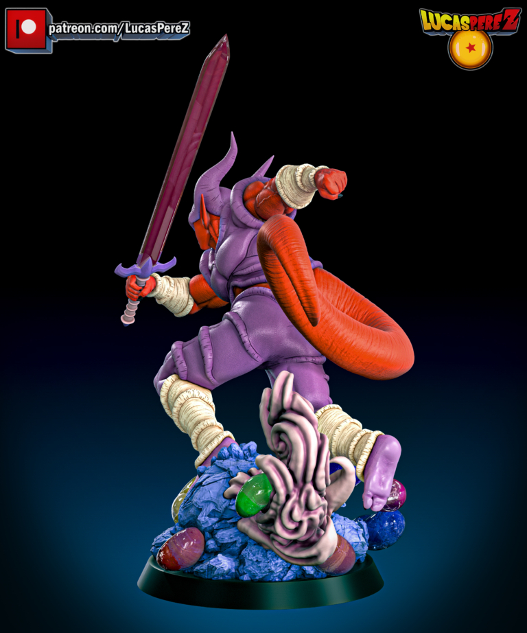 Janemba + Bust + Extras - Dragon Ball