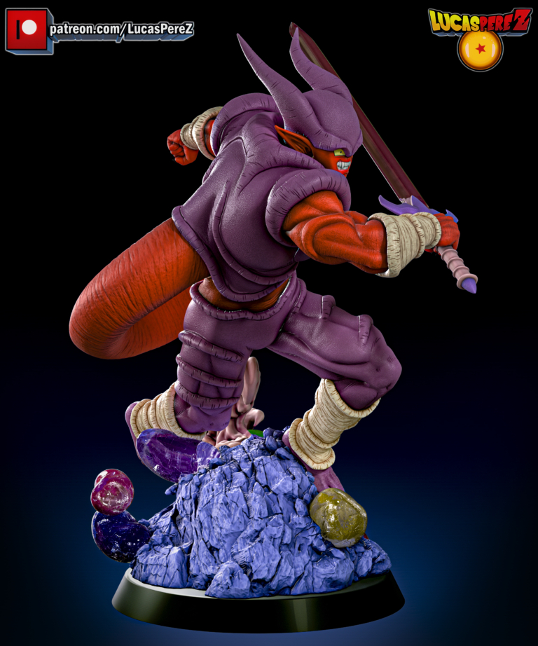 Janemba + Bust + Extras - Dragon Ball